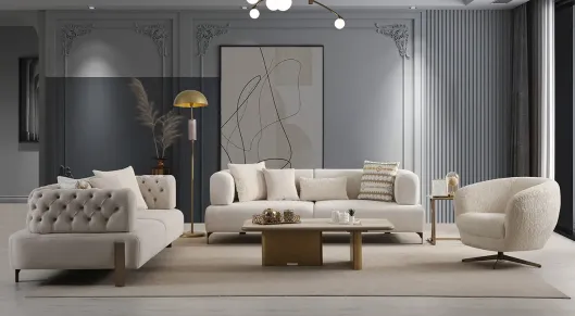 Product img 1, Cratos Antik Yataklı Modern Koltuk Takımı